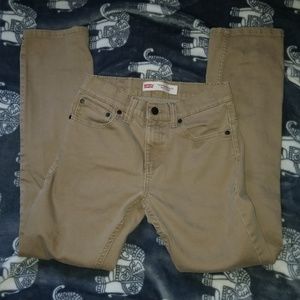 Levi's Slim Tan Jeans